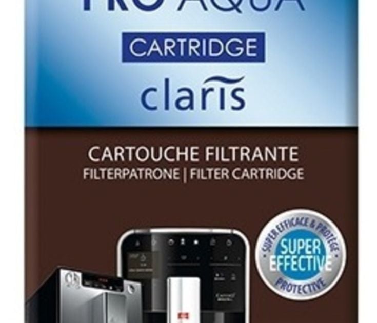 2 X Melitta Pro Aqua Claris Cartouche Filtre Eau pour Machines à