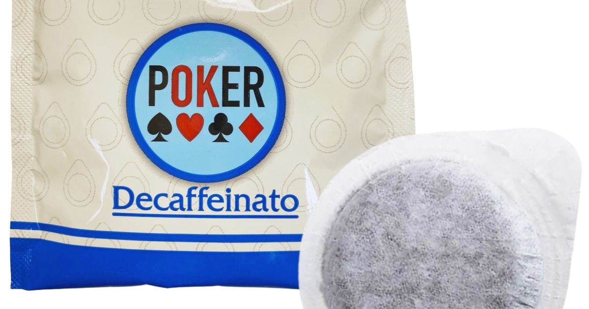 Pera Pod Poker Decaffeinato E.S.E. Espresso Pods - Crema