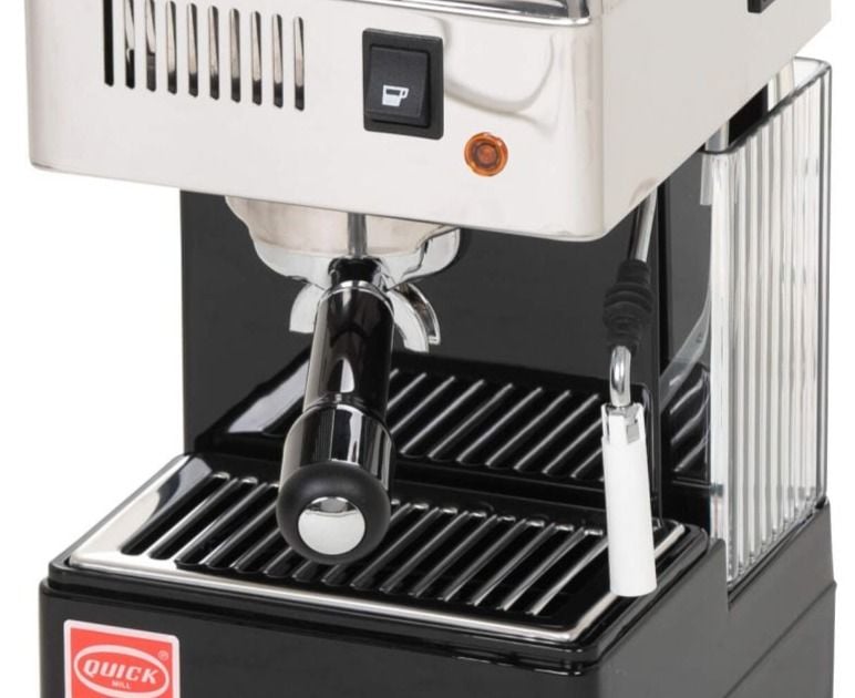 Quick Mill 820 Macchina Caffè Gialla - Espresso Manuale Con Vapore, Made In Italy, 1080W - Foto 5