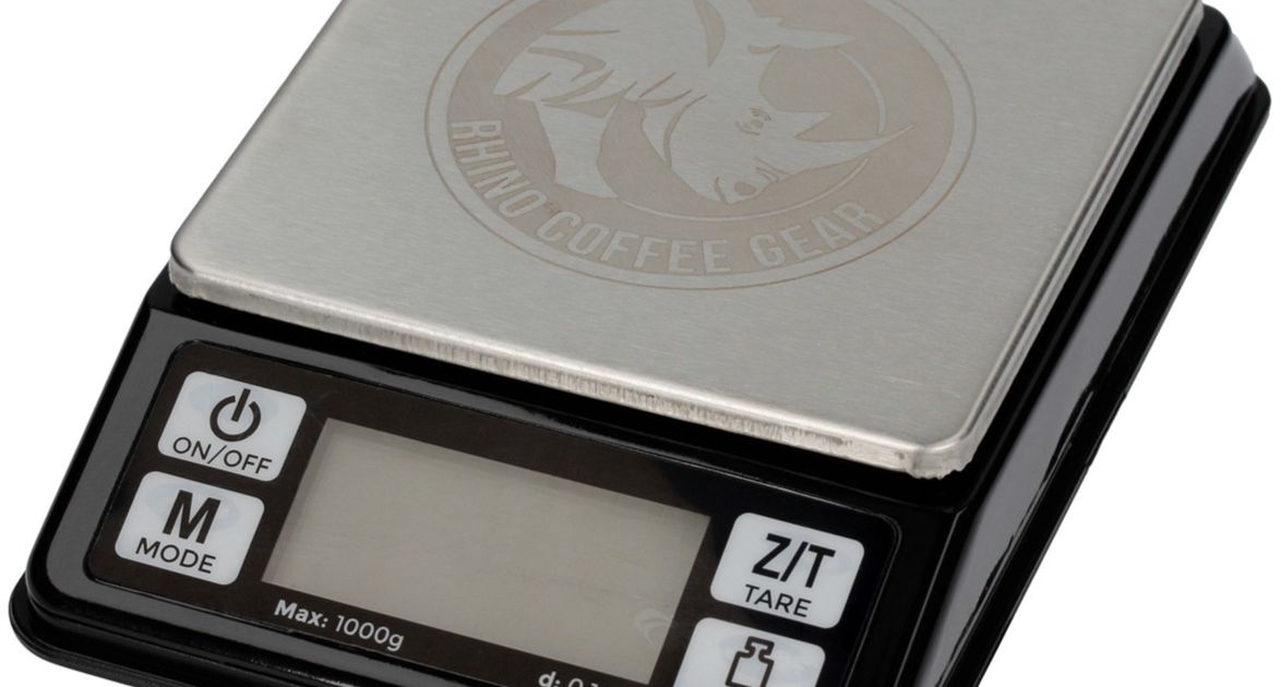 Rhino Coffee Gear Dosing Scale Crema