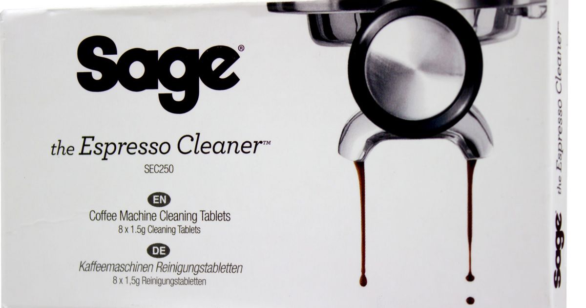 Sage Espresso Machine Cleaning Tablets, 8 pcs Crema