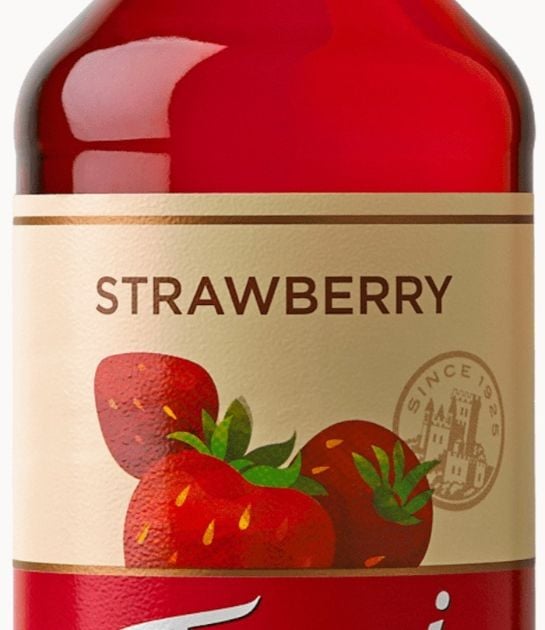 Torani Puremade Strawberry Syrup 750 ml Crema