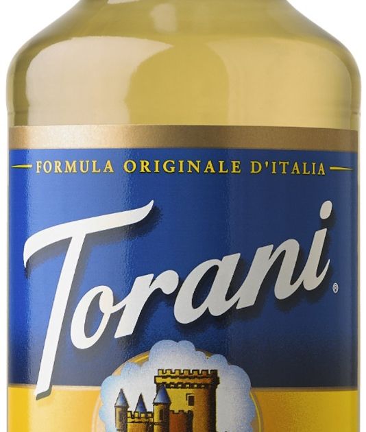 Sirop aromatisé à la vanille sans sucre en plastique Torani 750 mL