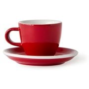 Acme Demitasse Espresso Cup 70 ml + Saucer 11 cm, Rata