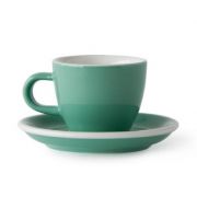 Acme Demitasse Espresso Cup 70 ml + Saucer 11 cm, Feijoa Green