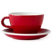 Acme Large Latte kop 280 ml + schotel 15 cm, Rata