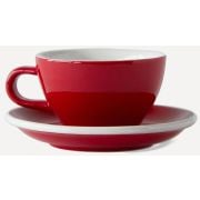 Acme Medium Cappuccino taza 190 ml + plato 14 cm, Rata