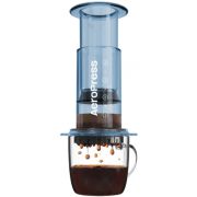 AeroPress Clear Coffee Maker, Blue