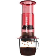 AeroPress Clear cafetière, rouge