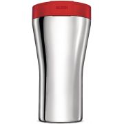 Alessi GIA24 Caffa Double Walled Travel Mug 400 ml, Red