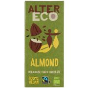 Alter Eco Almond Dark Chocolate 60% 100 g