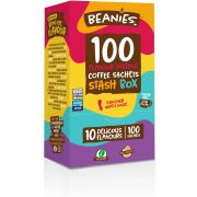 Beanies  Mixed Stash Box café instantáneo saborizado, 100 bolsitas