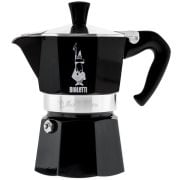 Bialetti Moka Express Stovetop Espresso Maker 3 Cups, Black