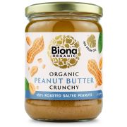 Biona Peanut Butter Crunchy beurre de cacahuète salé 500 g