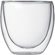 Bodum Pavina vaso doble pared 80 ml, 2 uds.