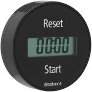 Brabantia kitchen timer with magnet, black