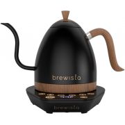 Brewista Artisan Gooseneck hervidor de agua con temperatura variable 1 l, negro mate