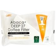CAFEC Abaca+ Deep 27 Coffee Filter, 100 pcs