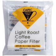 CAFEC Light Roast T-92 Coffee Paper Filter 4 tazas, 100 uds.