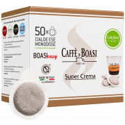 Caffè Boasi Super Crema E.S.E. Espresso Pods 50 pcs