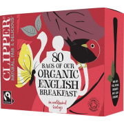 Clipper Organic English Breakfast Tea 80 theezakjes