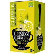 Clipper Organic Lemon & Ginger Infusion 20 Tea Bags
