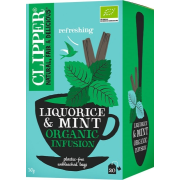 Clipper Organic Liquorice & Mint Infusion 20 sachets