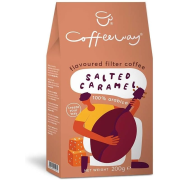 Coffeeway Salted Caramel Flavoured Ground Coffee 200 g