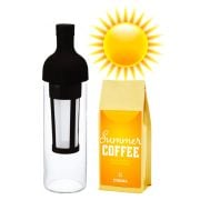 Crema Summer Coffee 250 g + Hario Filter-In Cold Brew Coffee Bottle 650 ml
