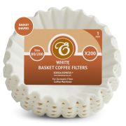 Edesia Espress Basket Filter Papers Size 80/200 mm For Bonavita Coffee Maker, 200 pcs
