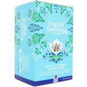 English Tea Shop Organic White Tea Blueberry & Elderflower, 20 Tea Bags
