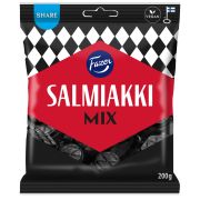 Fazer Salmiakki Mix Chewy Salmiak Candy 200 g Bag
