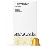 Funky Matcha Vanilla Matcha Nespresso Compatible Matcha Capsules 10 pcs