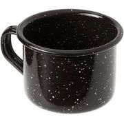 GSI Outdoors 4 fl. Oz Enamel Cup, negro