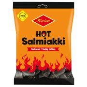 Halva Hot Salmiak Jellies 160 g Bag Halva Hot Salmiak Jellies 160 g Bag