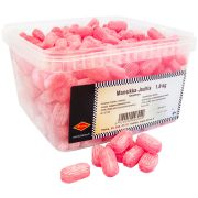 Halva Hard Strawberry Candy, Box 1.8 kg