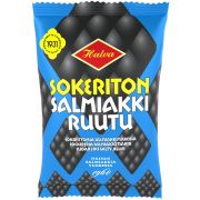 Halva Sugarfree Salmiak Squares 90 g Bag Halva Sugarfree Salmiak Squares 90 g Bag