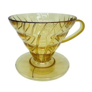 Hario V60 20th Anniversary Coffee Dripper Size 02, Tsukimi Yellow