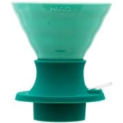 Hario V60 Immersion Dripper Switch Ceramic Size 02 + Filter Papers, Tropical Turquoise