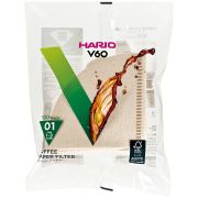 Hario V60 Misarashi Size 01 Brown Coffee Paper Filters 100 pcs