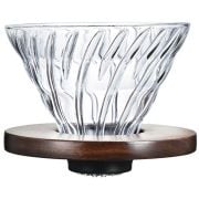 Hario V60 Walnut Wood Coffee Dripper Size 02