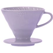 Hario V60 Dripper 02 cafetera de goteo cerámica, lavanda morada
