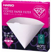 Hario V60 Size 02 Coffee Paper Filters 40 pcs Box