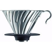 Hario V60 Steel Dripper Size 02 with Silicone Base