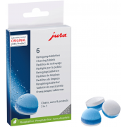 Jura 3-Phase pastilles de nettoyage 6 pcs