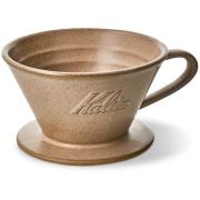 Kalita MI Ceramic Dripper 185, Sand Brown