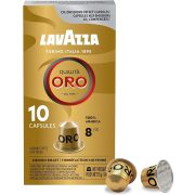 Lavazza Qualita Oro Nespresso-cápsulas de café compatibles 10 uds.