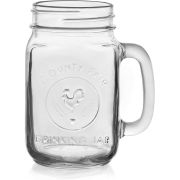 Libbey County Fair Drinking Jar 16 oz / 473 ml