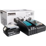 Makita 191B51-7 PowerPack DC18RC Chargeur rapide et batterie de 18V 5,0Ah