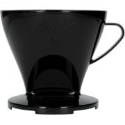 Melitta Pour-Over filtro de café de plástico 1x4, negro